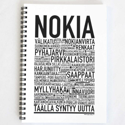 Muistikirja A5 Nokia