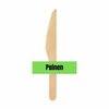 Kertakäyttöinen puinen veitsi 16 cm