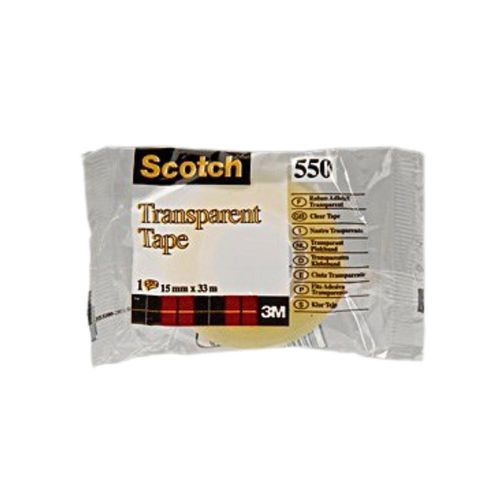 Scotch 550 läpinäkyvä teippi 15 mm 33 metriä